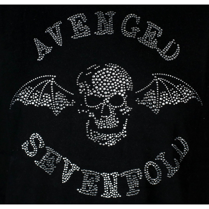 Herren T-Shirt - Avenged Sevenfold - Deathbat - (Diamante) - SCHWARZ - ROCK OFF
