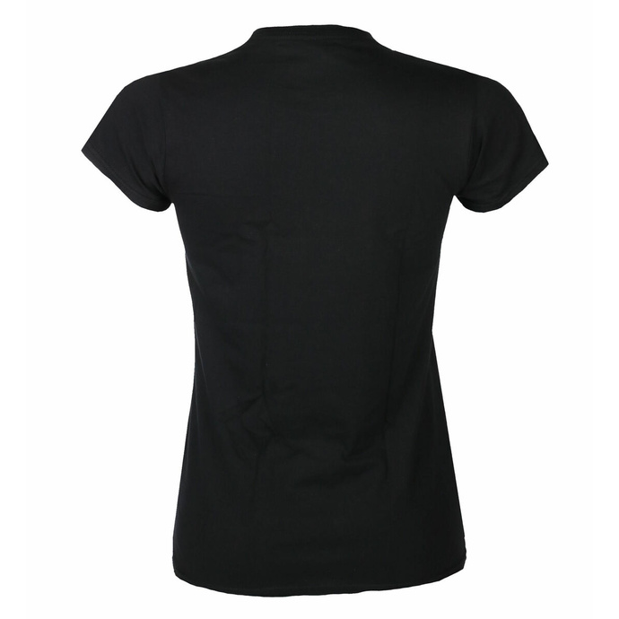 Damen T-Shirt - Cure - Logo - (Diamante) SCHWARZ - ROCK OFF
