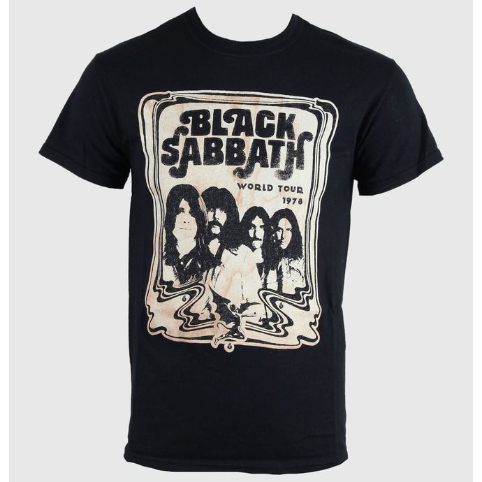 Herren T-Shirt Black Sabbath - Concert Flyer - BSTS02MC