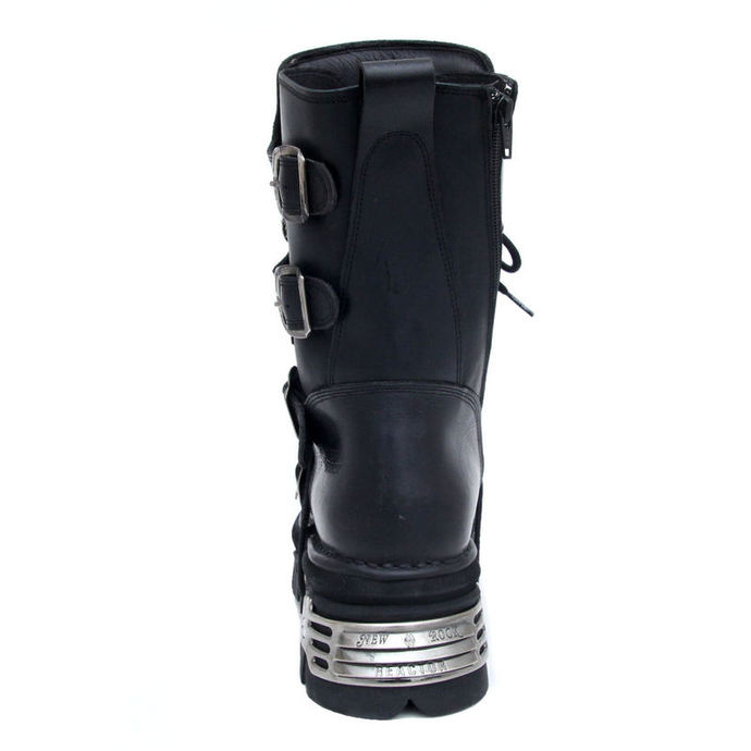 Punk Boots NEW ROCK- Basic Stiefel (373-S4) schwarz