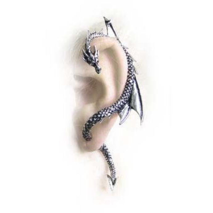 Ohrringee The Dragon's Lure (stud) ALCHEMY GOTHIC