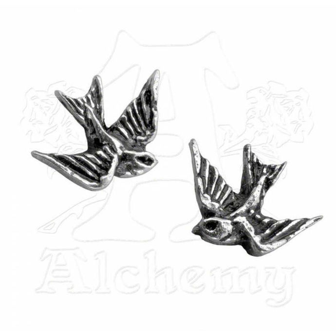 Ohrringee Swallow Studs (Paar) - ALCHEMY GOTHIC