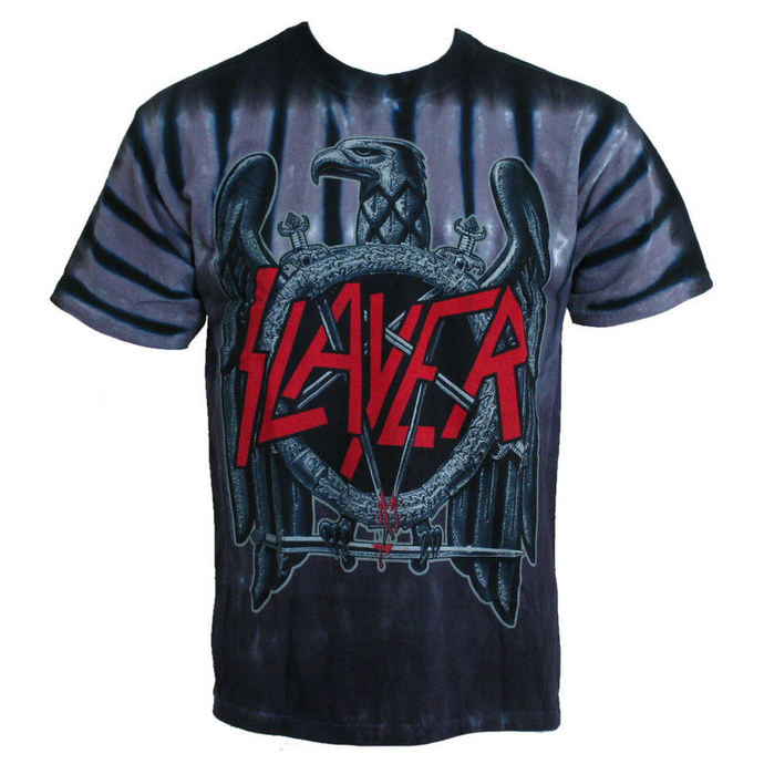 Herren T-Shirt Slayer - Eagle - LIQUID BLUE