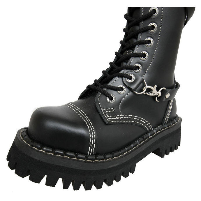 Lederstiefel/Boots KMM 14-Loch - Black