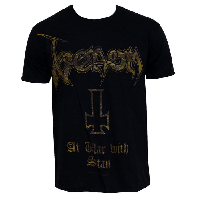 Herren T-Shirt Venom - At War With Satan