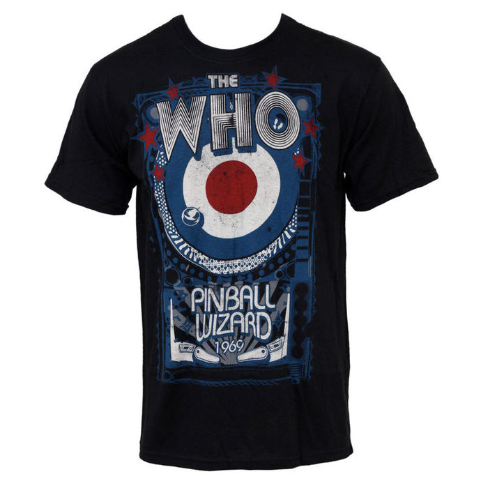 Herren T-Shirt The Who - Pinball - LIQUID BLUE