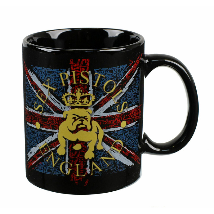 Keramiktasse  (Pott) Sex Pistols - Bulldog Flag Fridge Boxed Mug - ROCK OFF