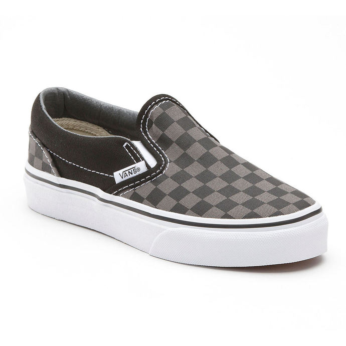 Schuhe VANS - Classic Slip-On - Black/Pewter Checkerboard