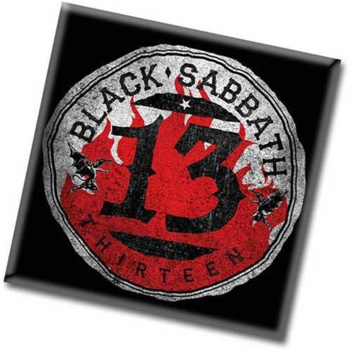Magnet Black Sabbath - 13 Flame Circle - ROCK OFF