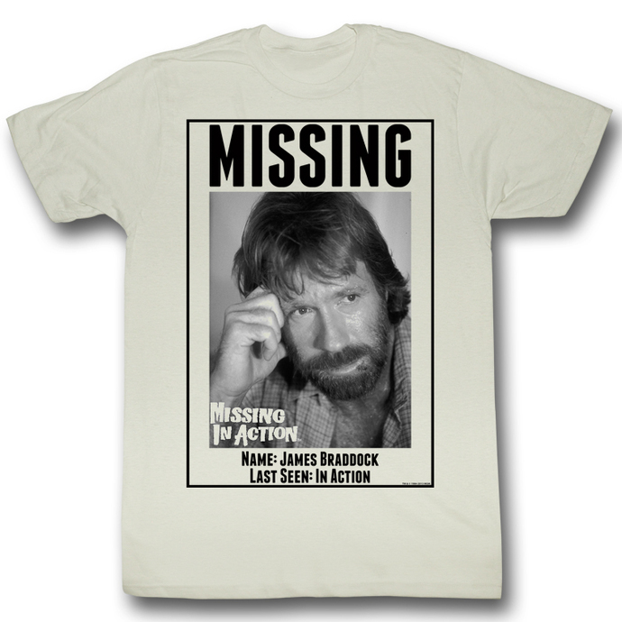 Herren T-Shirt Missing In Action - Missing - AC