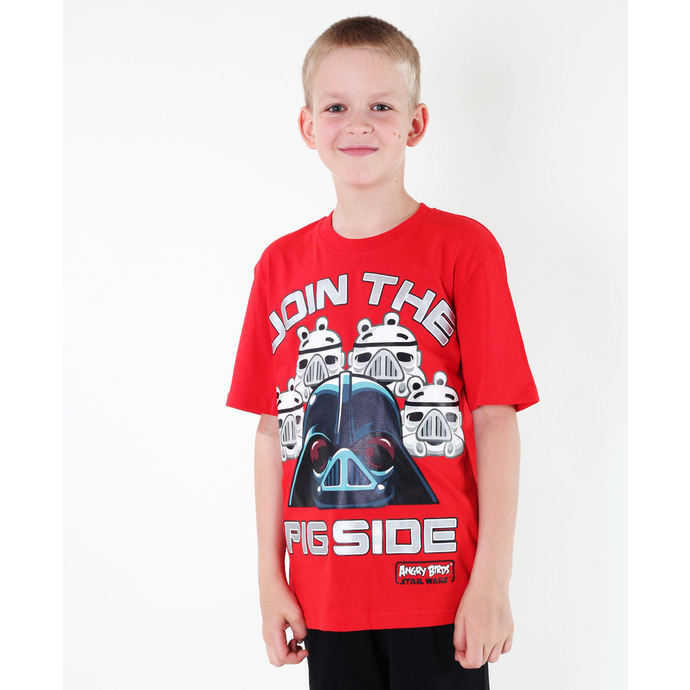 Jungen-T-Shirt  TV MANIA - Star Wars - Red