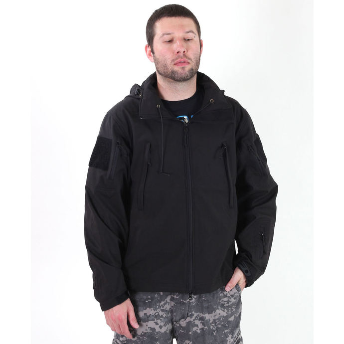 Herrenjacke Frühling/Herbst (softshell) ROTHCO - SPECIAL OPS - BLK