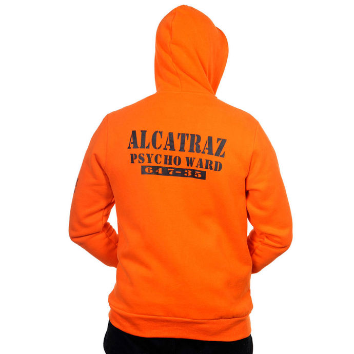 Herren Hoodie BANNED - Alcatraz - Orange