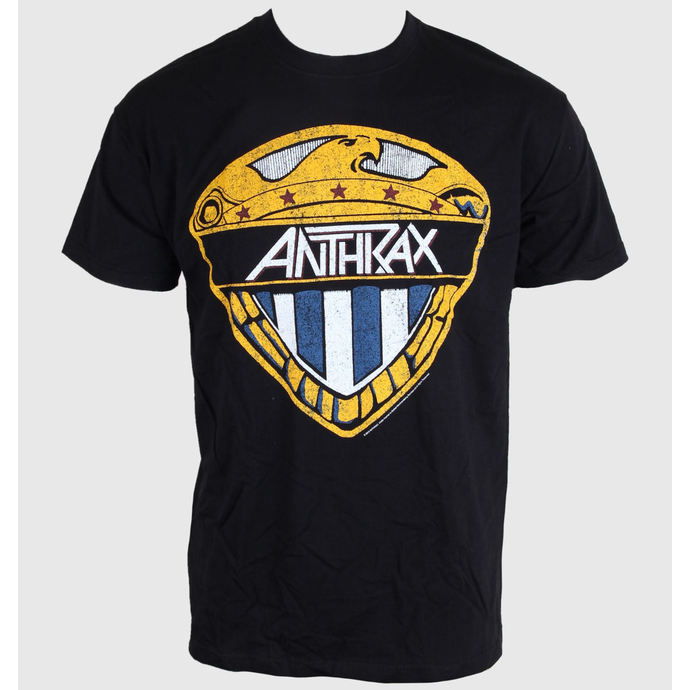 Herren T-Shirt   Anthrax - Eagle Shield - Black - ROCK OFF