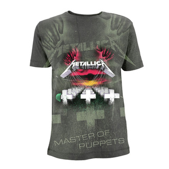 Herren T-Shirt Metal Metallica - Master Of Puppets - - RTMTLTSCHMOP