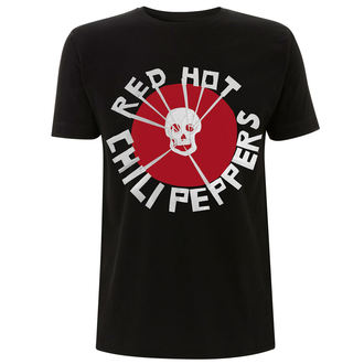 Herren T-Shirt Metal Red Hot Chili Peppers - Flea Skull - - RTRHCTSBFLE