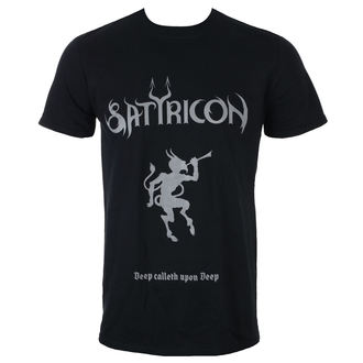 Herren T-Shirt Metal Satyricon - Deep calleth upon Deep - NAPALM RECORDS, NAPALM RECORDS, Satyricon
