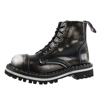 Stiefel Boots STEADY´S - 6-eye - STE/6/PAS_white/black