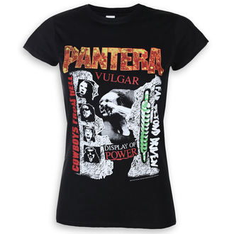 Damen T-Shirt Metal Pantera - 3 Albums - ROCK OFF - PANTS22LB