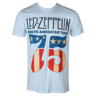 Herren T-Shirt Metal Led Zeppelin - 1975 North American Tour - NNM - RTLZETSB1975