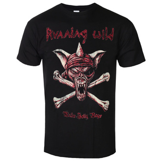 Herren T-Shirt Metal Running Wild - UNDER JOLLY ROGER - PLASTIC HEAD, PLASTIC HEAD, Running Wild