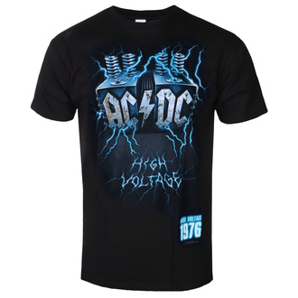Herren T-Shirt Metal AC-DC - LIVE WIRE - LIQUID BLUE, LIQUID BLUE, AC-DC