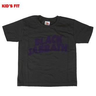 Kinder T-shirt Black Sabbath - Wavy Logo - ROCK OFF, ROCK OFF, Black Sabbath