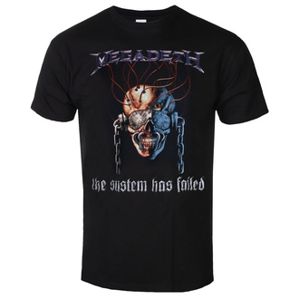 Herren T-shirt Megadeth - Systems Fail - ROCK OFF - MEGATS06MB