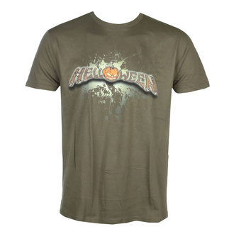 Herren T-Shirt HELLOWEEN - Unarmed - Khaki - NUCLEAR BLAST, NUCLEAR BLAST, Helloween