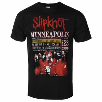 Herren T-Shirt Slipknot - Minneapolis '09 - ROCK OFF 