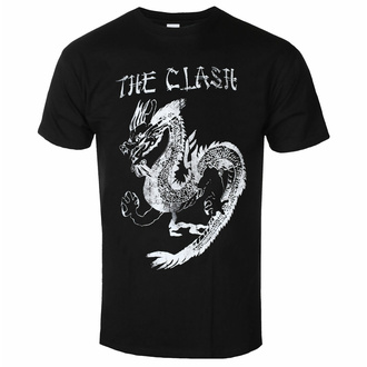 Herren T-Shirt Clash - Dragon - Schwarz - ROCK OFF, ROCK OFF, Clash