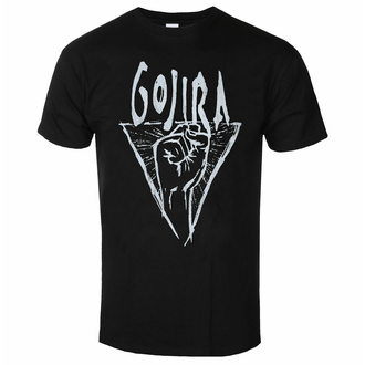 Herren T-Shirt Gojira - Power Glove - Schwarz - ROCK OFF, ROCK OFF, Gojira