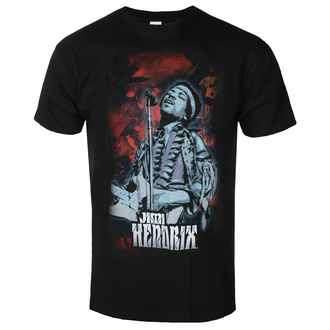 Herren T-Shirt Jimi Hendrix - Universum - Schwarz - ROCK OFF, ROCK OFF, Jimi Hendrix