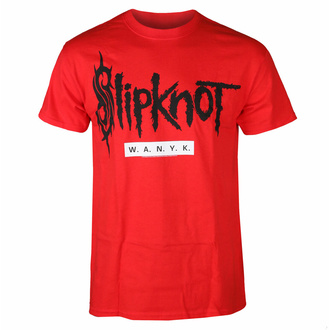 Herren T-Shirt Slipknot - WANYK Rot