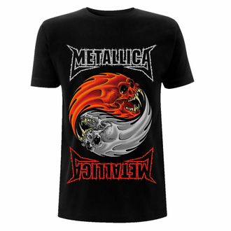 Herren-T-Shirt Metallica - Yin Yang - Schwarz - RTMTLTSBYIN