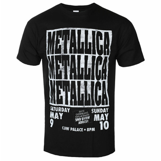 Herren T-Shirt Metallica - Cow Palace BL ECO - ROCK OFF, ROCK OFF, Metallica