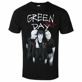 Herren T-Shirt Green Day - Red Hot - ROCK OFF, ROCK OFF, Green Day
