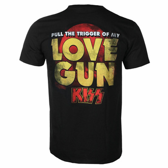 Herren-T-Shirt Kiss - Love Gun - Schwarz, NNM, Kiss