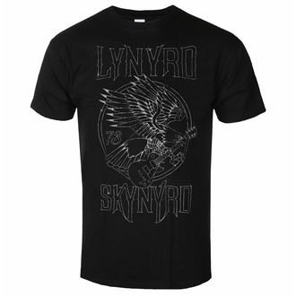 Herren T-Shirt Lynyrd Skynyrd - 73 Eagle Guitar - SCHWARZ, ROCK OFF, Lynyrd Skynyrd