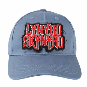 Kappe Cap Lynyrd Skynyrd - Logo DENIM - ROCK OFF, ROCK OFF, Lynyrd Skynyrd