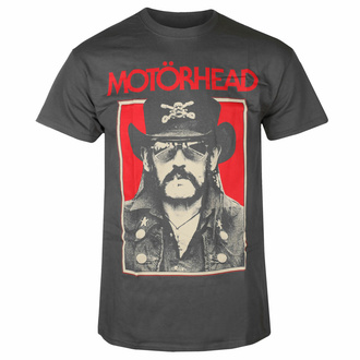 Heren T-Shirt Motörhead - Lemmy - Charcoal - ROCK OFF, ROCK OFF, Motörhead