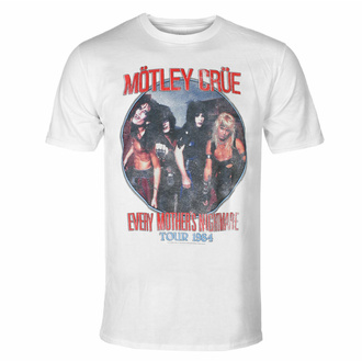 Herren T-Shirt Mötley Crüe - Every Mothers Nightmare - WEISS - ROCK OFF, ROCK OFF, Mötley Crüe