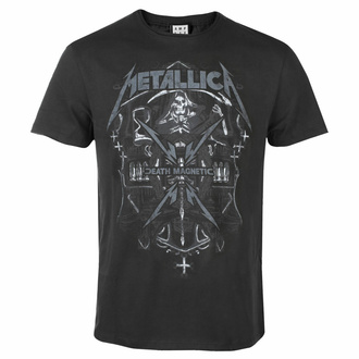 Herren-T-Shirt METALLICA - DEATH MAGNETIC - charcoal - AMPLIFIED, AMPLIFIED, Metallica