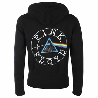 ROCK OFF  - Damen Sweatshirt  - Pink Floyd - Circle Logo - Schwarz, ROCK OFF, Pink Floyd