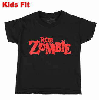 Kinder-T-Shirt Rob Zombie - Logo Boys - Schwarz - ROCK OFF, ROCK OFF, Rob Zombie