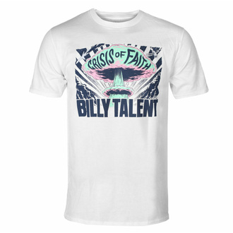 Herren-T-Shirt Billy Talent - Crisis of Faith Nuke - Weiß - DRM13848600