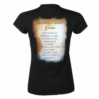 Damen T-Shirt - Hammerfall - Hammer of Dawn - ART WORX, ART WORX, Hammerfall