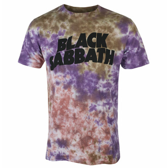 Herren T-Shirt - Black Sabbath - Wavy Logo - PURP - ROCK OFF - BSTS60MDD