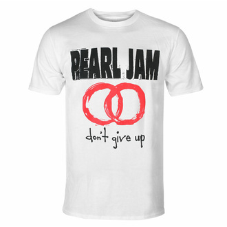 Herren T-Shirt - Pearl Jam - Don't Give Up - WEISS - ROCK OFF - PJTS01MW