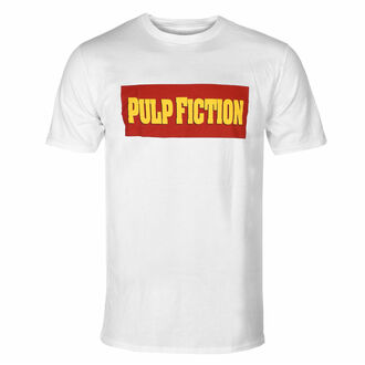 Herren T-Shirt - Pulp Fiction - Logo - Weiß - MC844